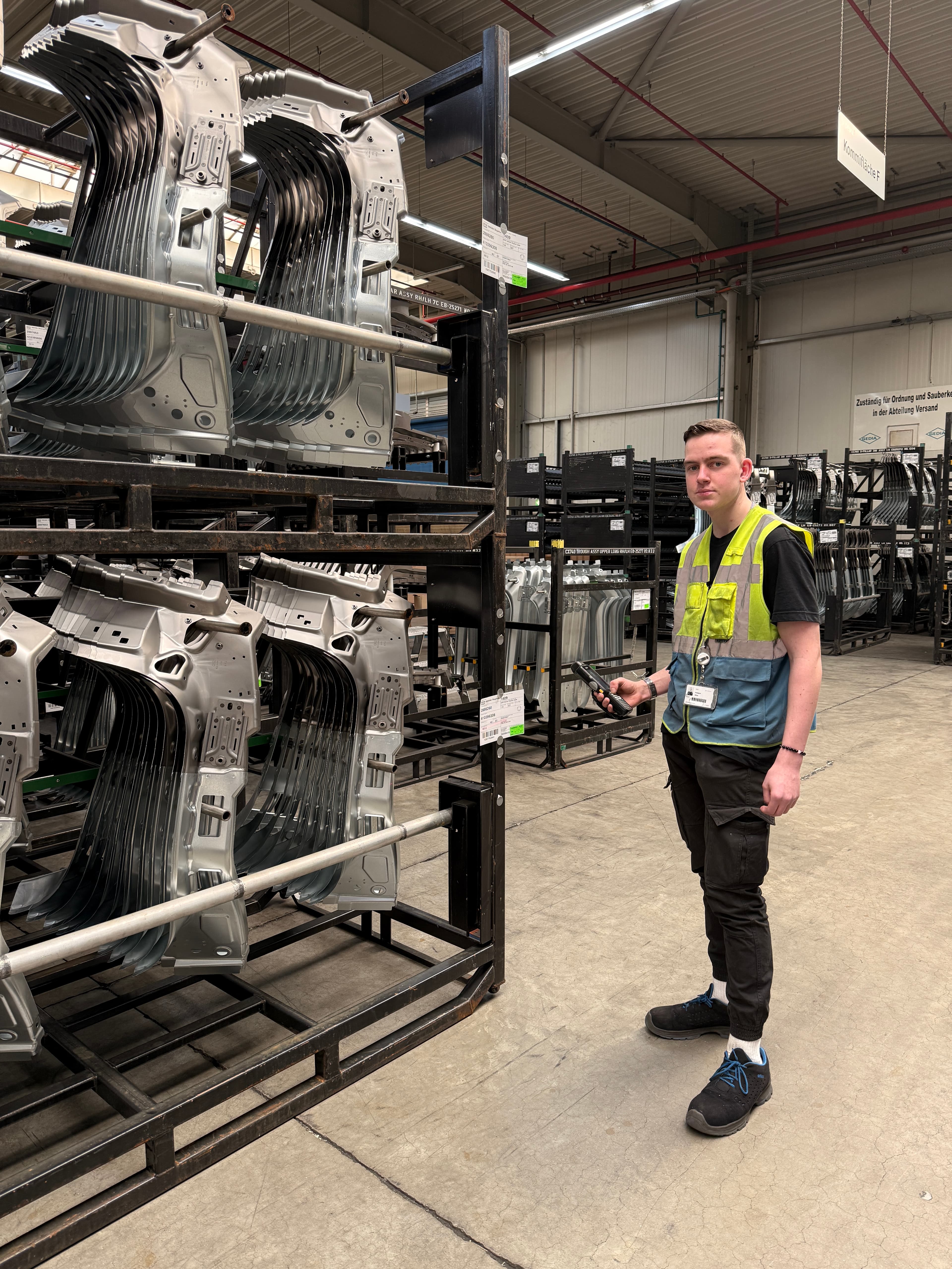 Mein Einsatz im Versand